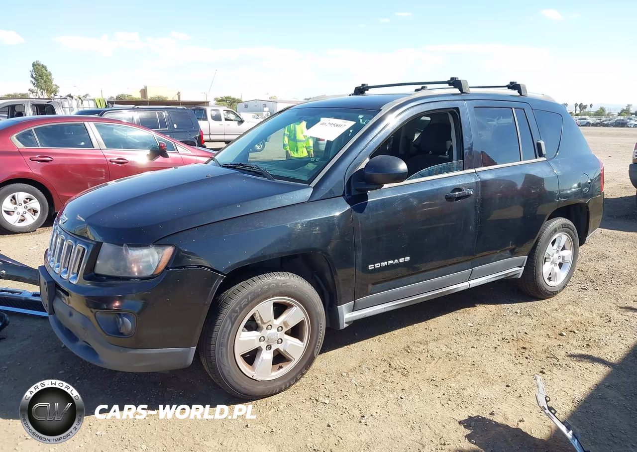2014 Jeep Compass Sport VIN:1C4NJCBA8ED843180 - 2