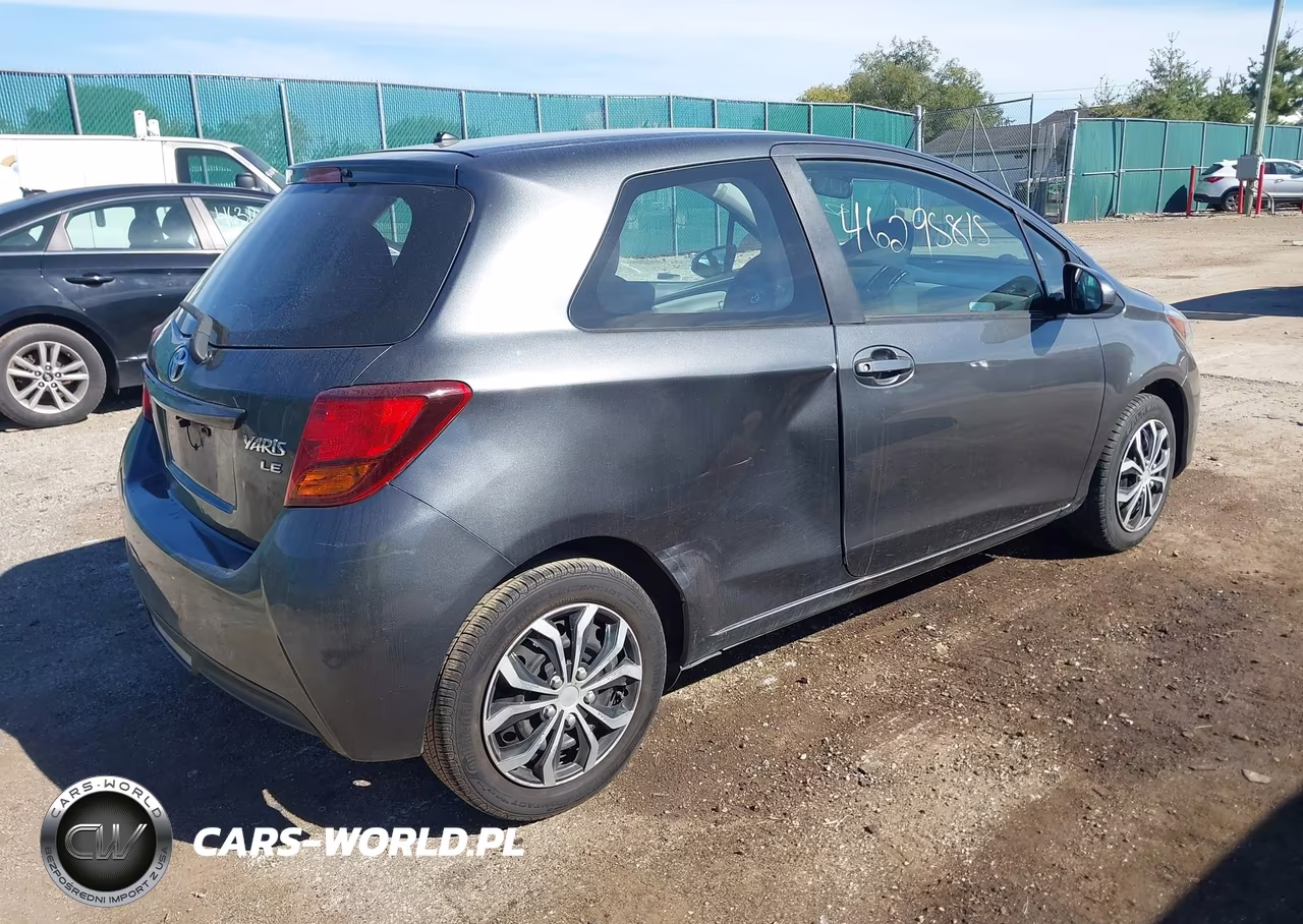2015 Toyota Yaris Le VIN:VNKJTUD31FA018413 - 4