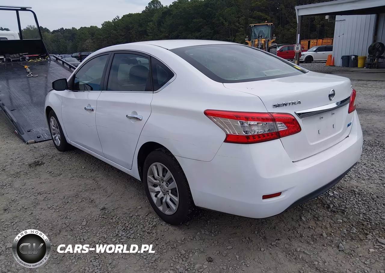 2014 Nissan Sentra Sv VIN:3N1AB7AP7EY320144 - 3