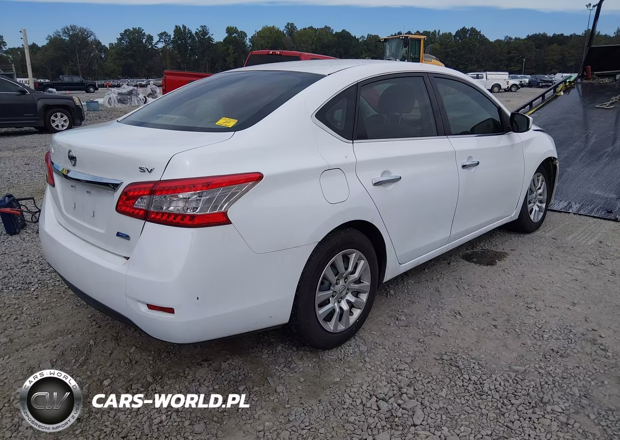 2014 Nissan Sentra Sv VIN:3N1AB7AP7EY320144 - 4