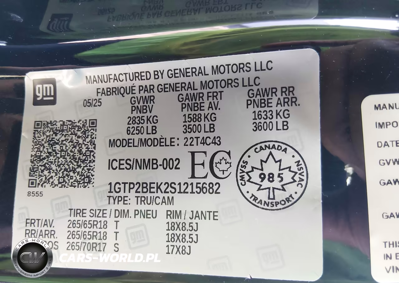 2025 GMC Canyon Elevation 4Wd VIN:1GTP2BEK2S1215682 - 9