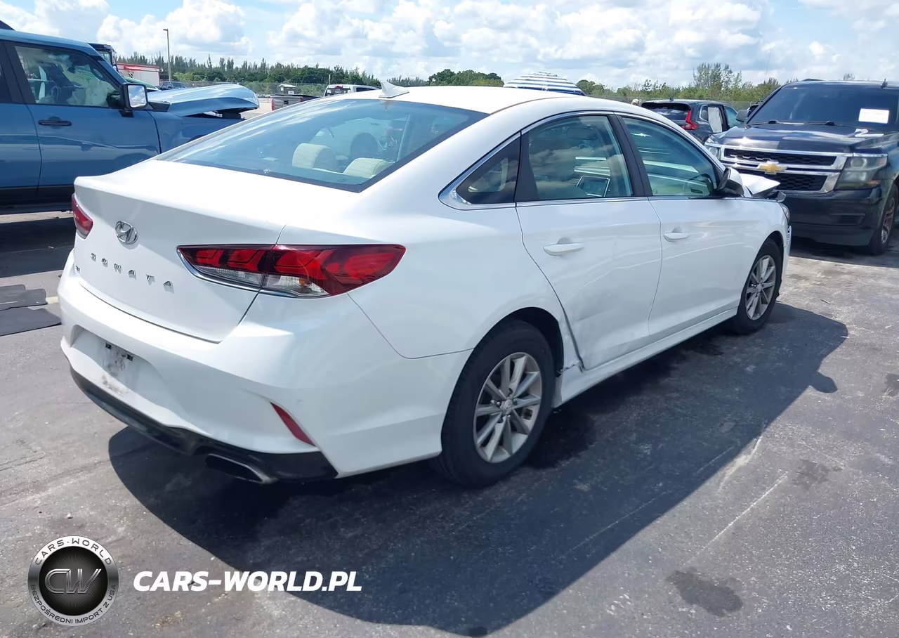 2019 Hyundai Sonata Se VIN:5NPE24AF2KH768837 - 4
