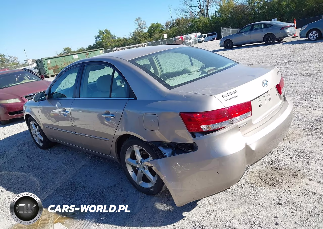 2007 Hyundai Sonata Limited-Se V6 VIN:5NPEU46F47H185115 - 3