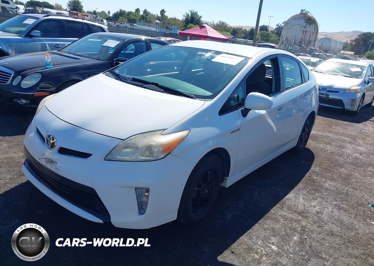 2012 Toyota Prius Two VIN:JTDKN3DU7C1494817 - 2