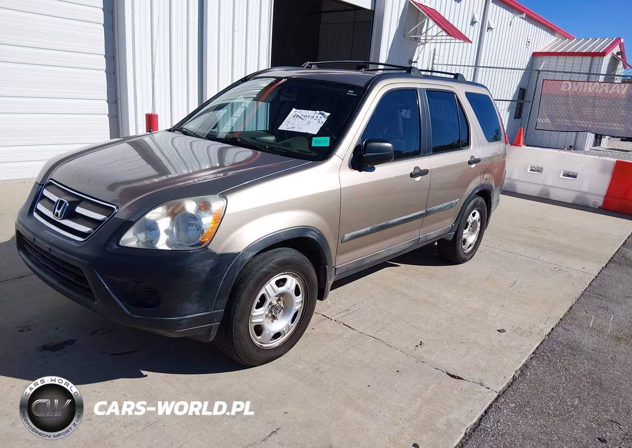 2005 Honda Cr-V Lx VIN:SHSRD68555U302514 - 2