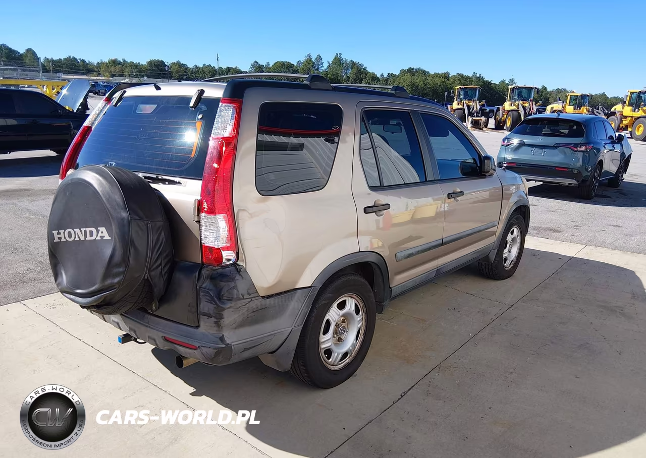 2005 Honda Cr-V Lx VIN:SHSRD68555U302514 - 4