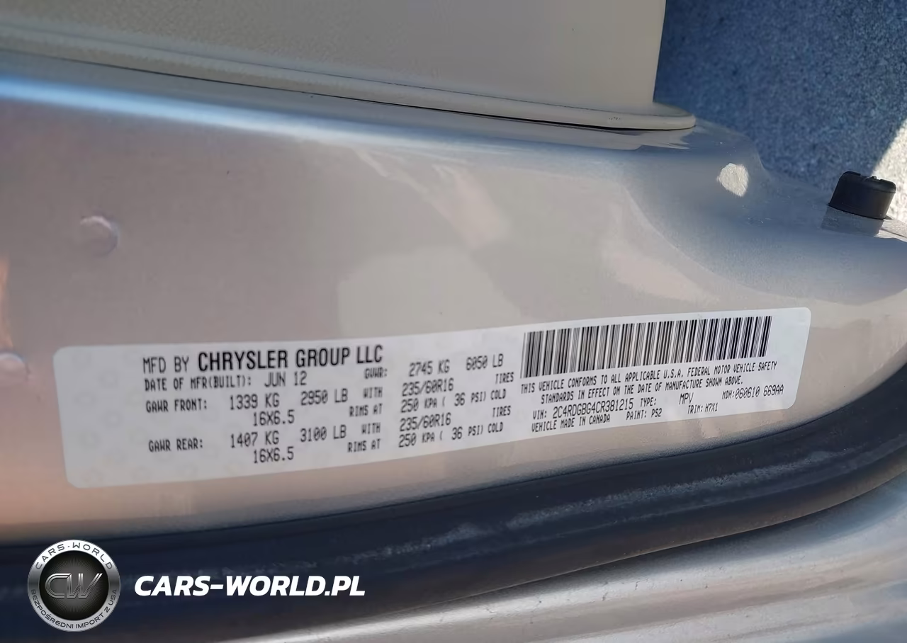 2012 Dodge Grand Caravan Se-Avp VIN:2C4RDGBG4CR381215 - 9