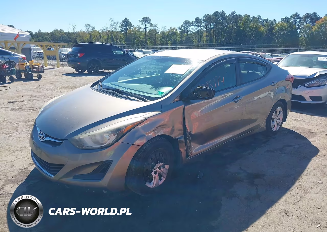2016 Hyundai Elantra Se VIN:5NPDH4AE7GH794679 - 2