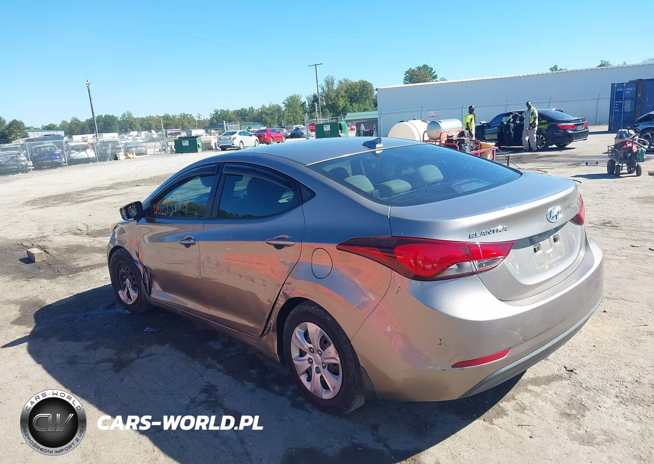 2016 Hyundai Elantra Se VIN:5NPDH4AE7GH794679 - 3