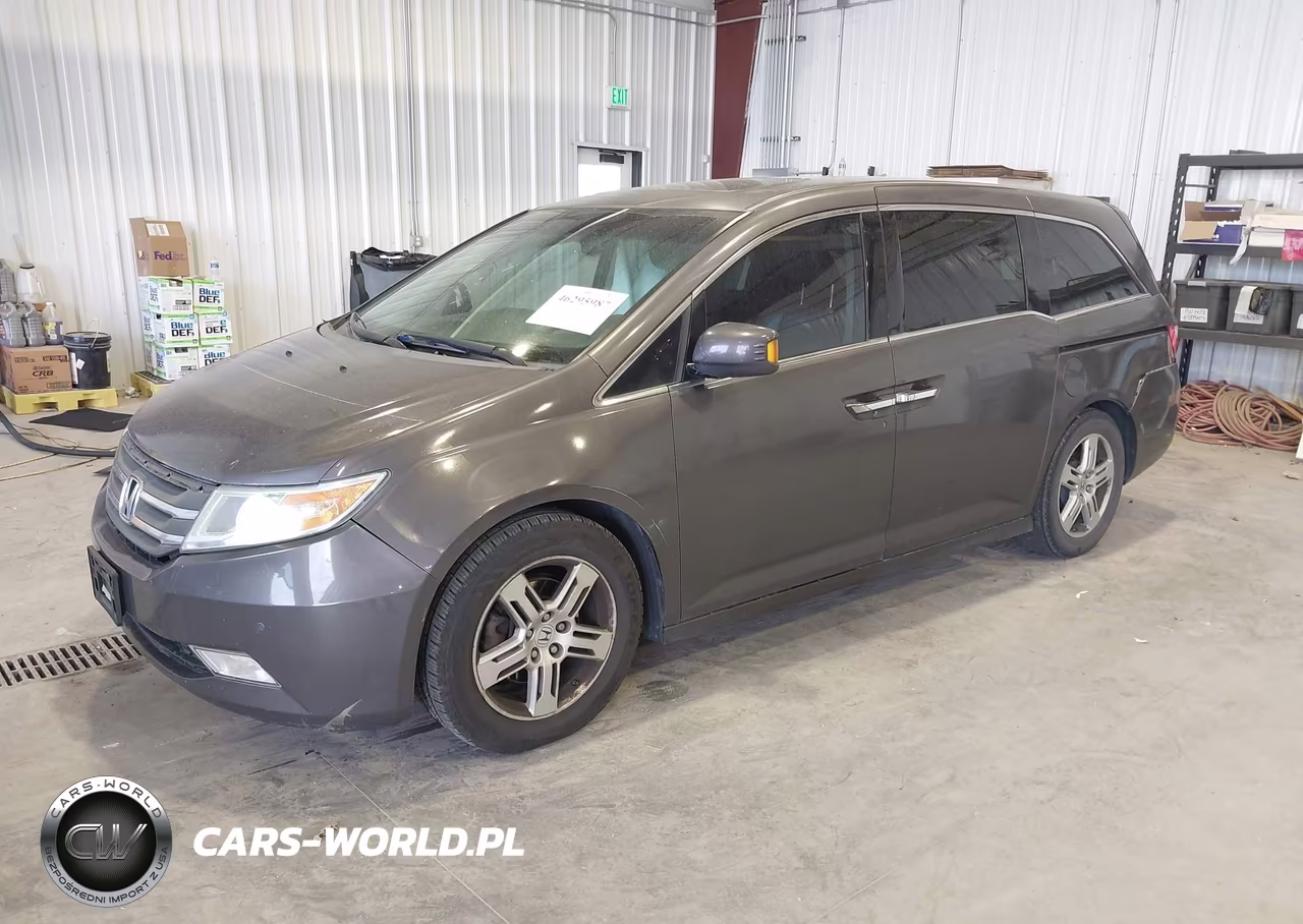 2013 Honda Odyssey Touring-Touring Elite VIN:5FNRL5H99DB027154 - 2