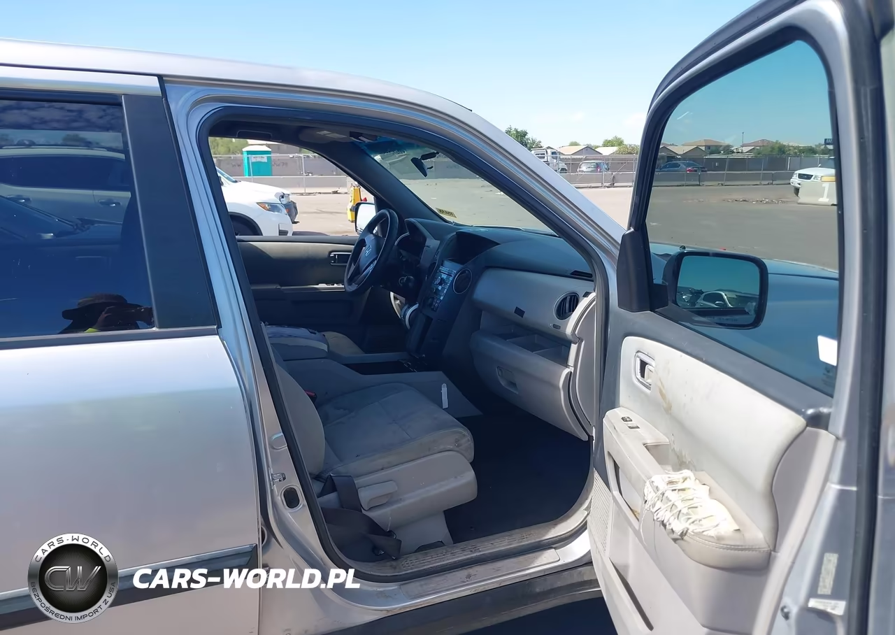 2010 Honda Pilot Lx VIN:5FNYF3H21AB019409 - 5