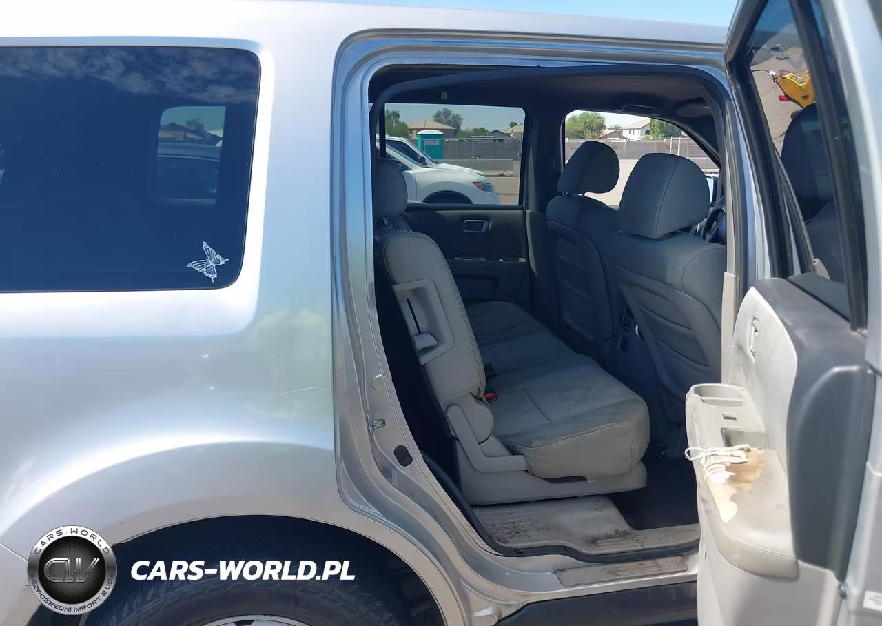 2010 Honda Pilot Lx VIN:5FNYF3H21AB019409 - 8