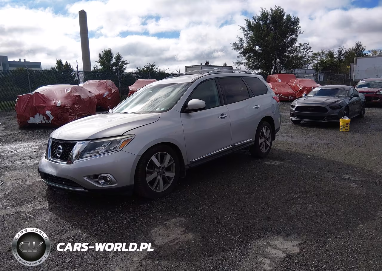 2015 Nissan Pathfinder Platinum-S-Sl-Sv VIN:5N1AR2MM5FC619750 - 2