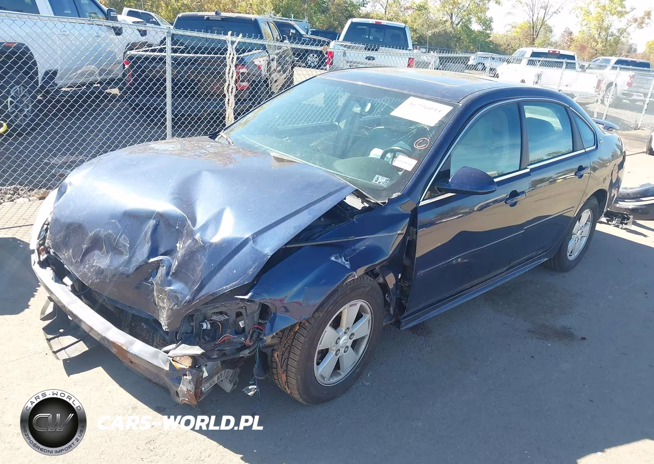 2009 Chevrolet Impala Lt VIN:2G1WT57NX91280536 - 2