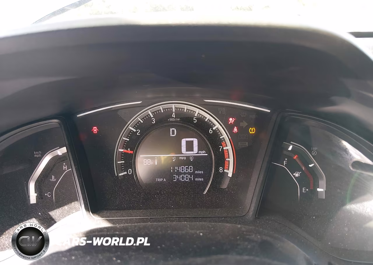 2018 Honda Civic Lx-P VIN:2HGFC4B09JH304562 - 7