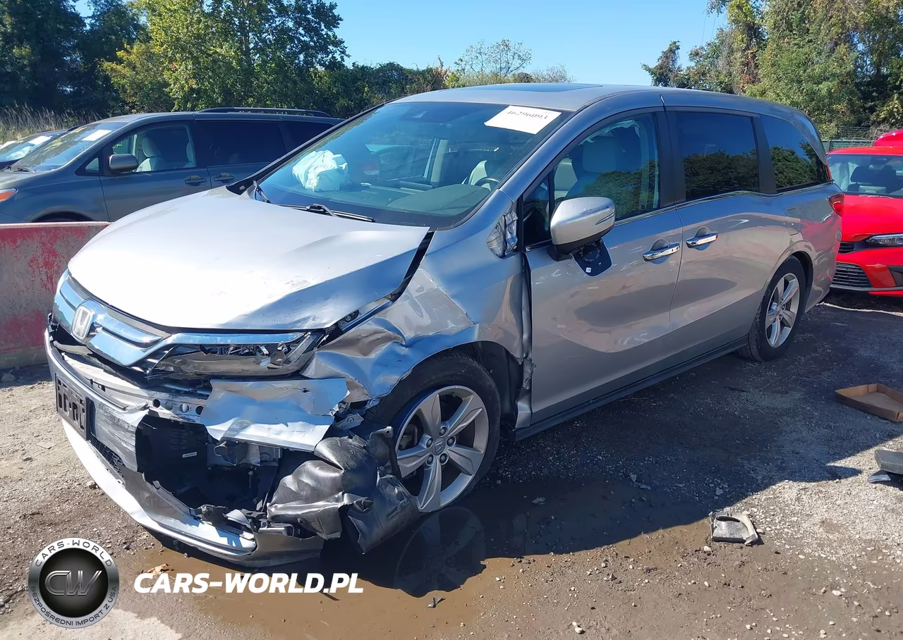 2020 Honda Odyssey Ex-L-Ex-L W-Navi Res VIN:5FNRL6H78LB066112 - 2