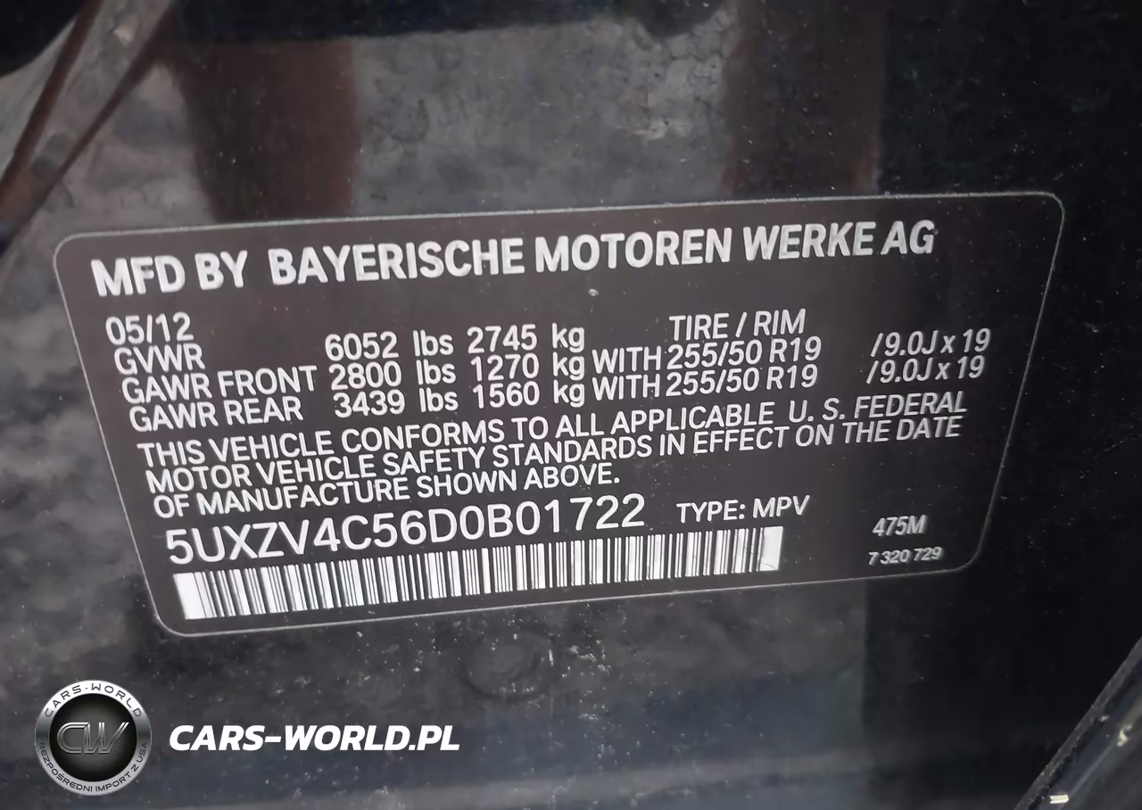 2013 BMW X5 xDrive35I-xDrive35I Premium-xDrive35I Sport Activity VIN:5UXZV4C56D0B01722 - 9