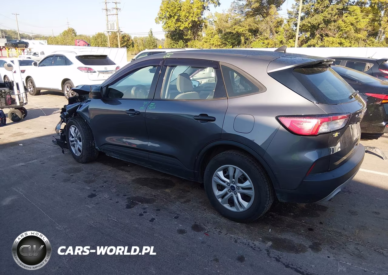 2022 Ford Escape S VIN:1FMCU0F67NUA87291 - 3