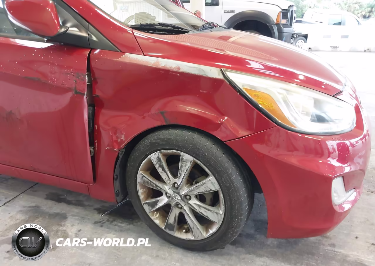 2014 Hyundai Accent Se VIN:KMHCU5AE3EU174469 - 6