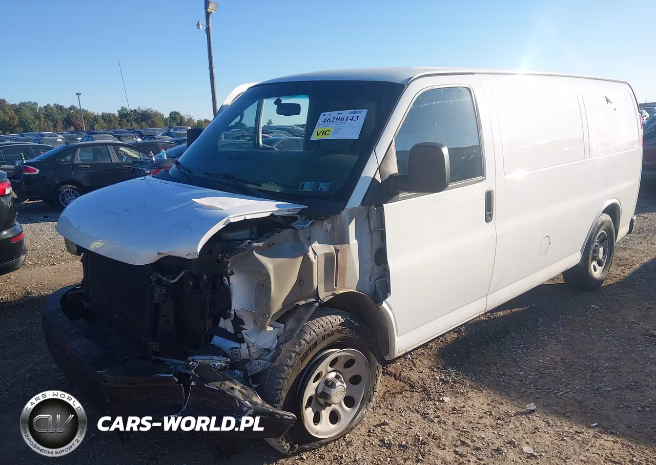 2014 Chevrolet Express 1500 Work Van VIN:1GCSGAFX5E1108081 - 2