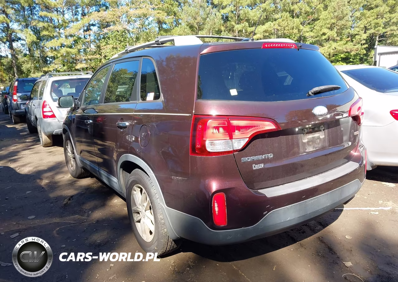 2014 Kia Sorento Lx V6 VIN:5XYKT4A79EG449584 - 3