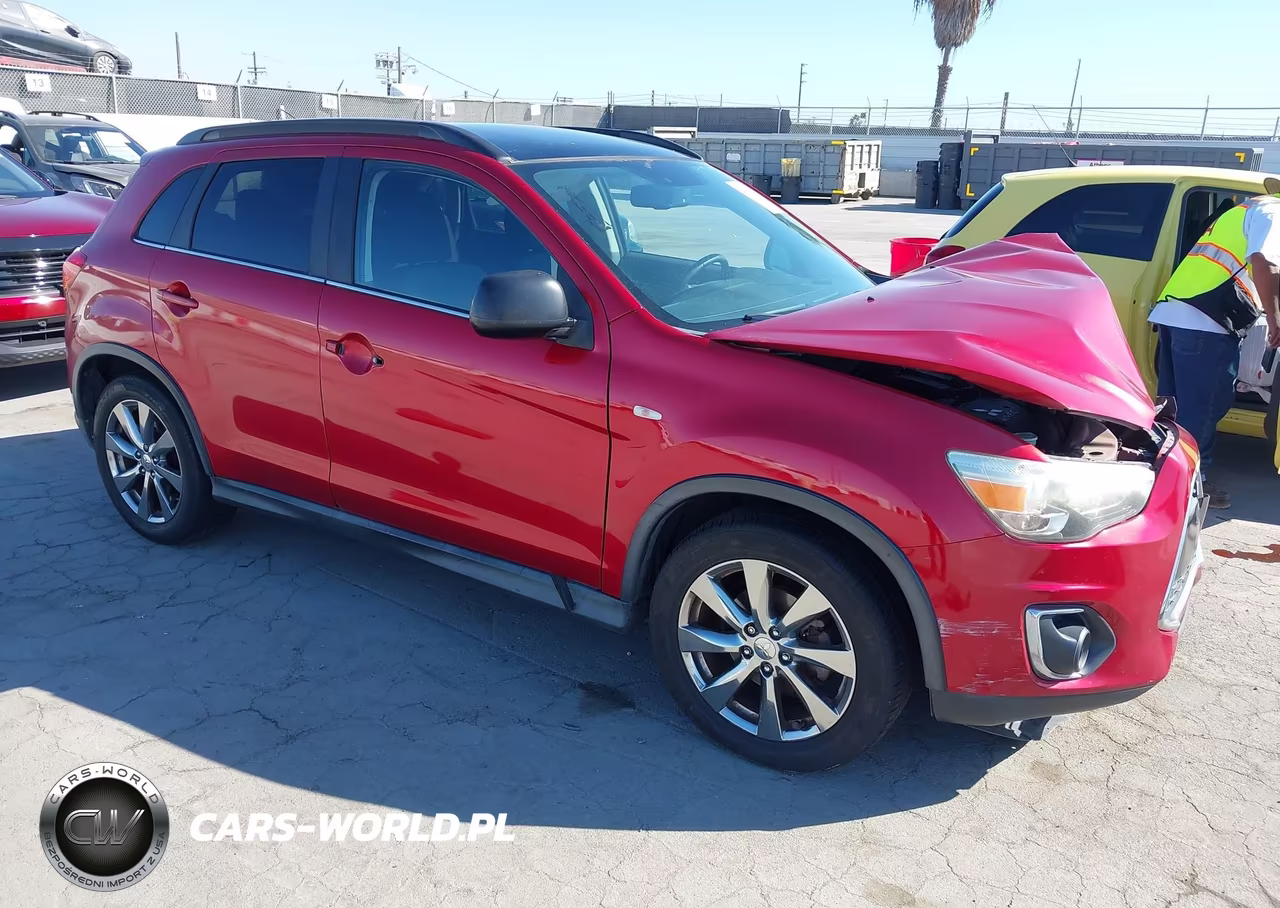 2013 Mitsubishi Outlander Sport Le VIN:4A4AP5AU8DE023798 - 1
