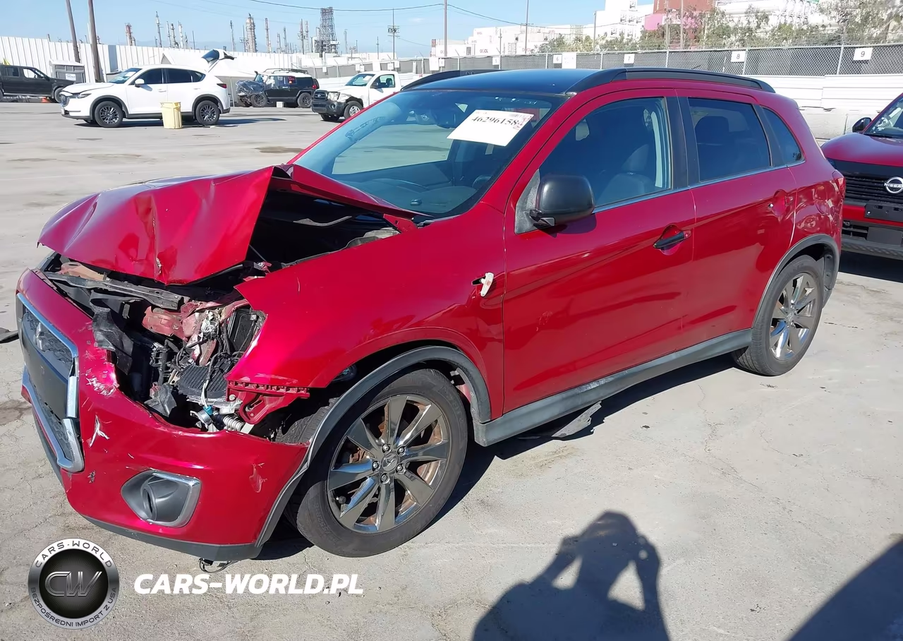 2013 Mitsubishi Outlander Sport Le VIN:4A4AP5AU8DE023798 - 2