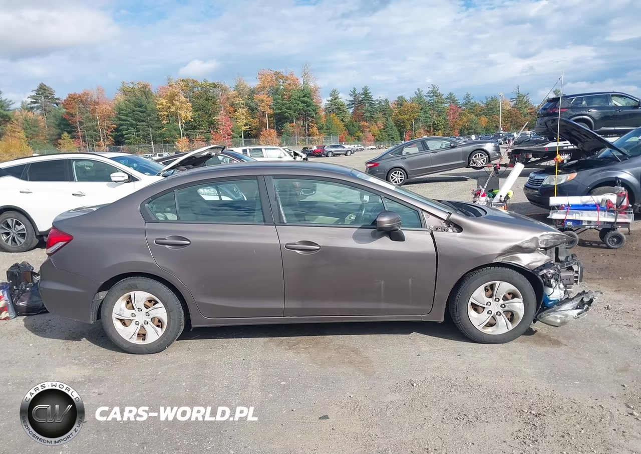 2014 Honda Civic Lx VIN:2HGFB2F51EH535555 - 14
