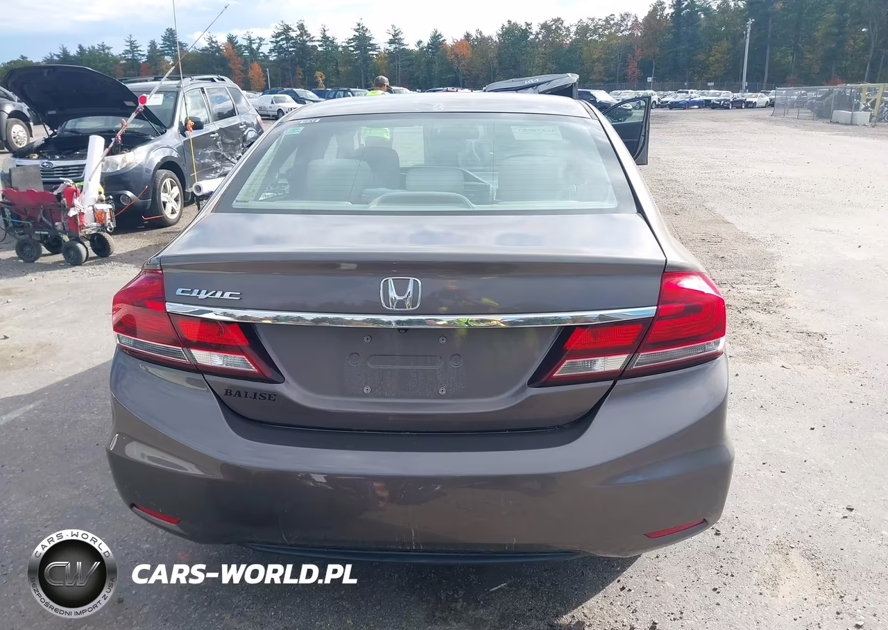 2014 Honda Civic Lx VIN:2HGFB2F51EH535555 - 17