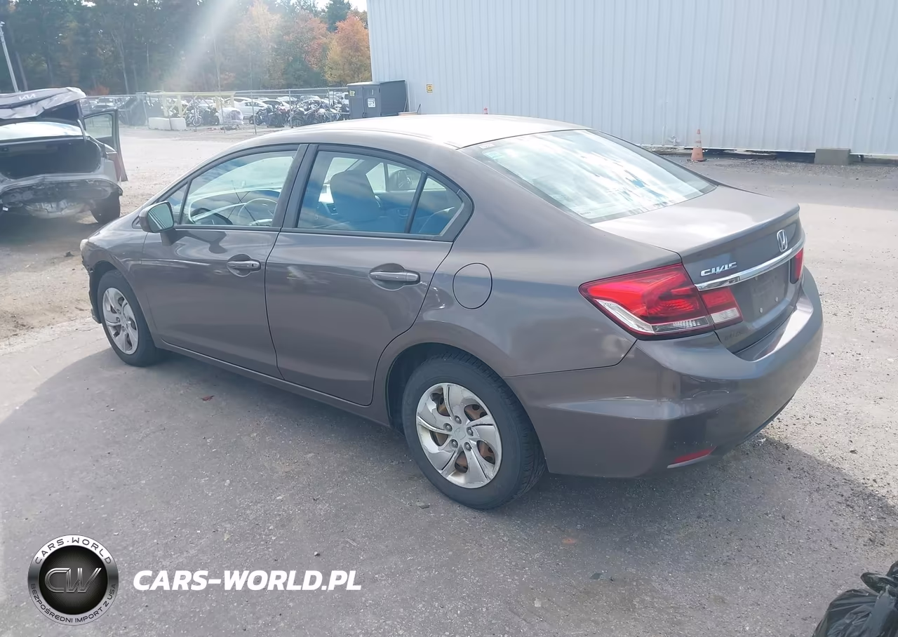 2014 Honda Civic Lx VIN:2HGFB2F51EH535555 - 3