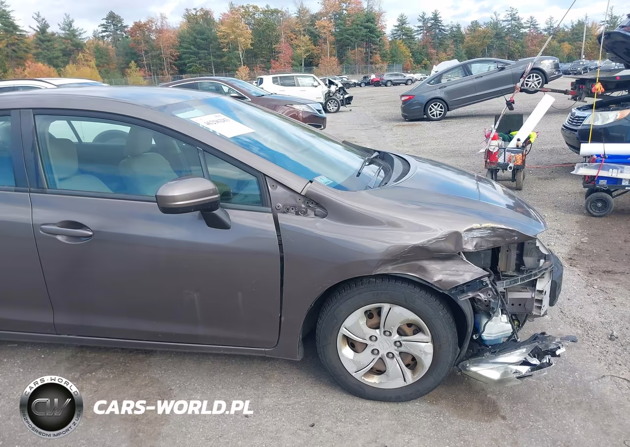 2014 Honda Civic Lx VIN:2HGFB2F51EH535555 - 6
