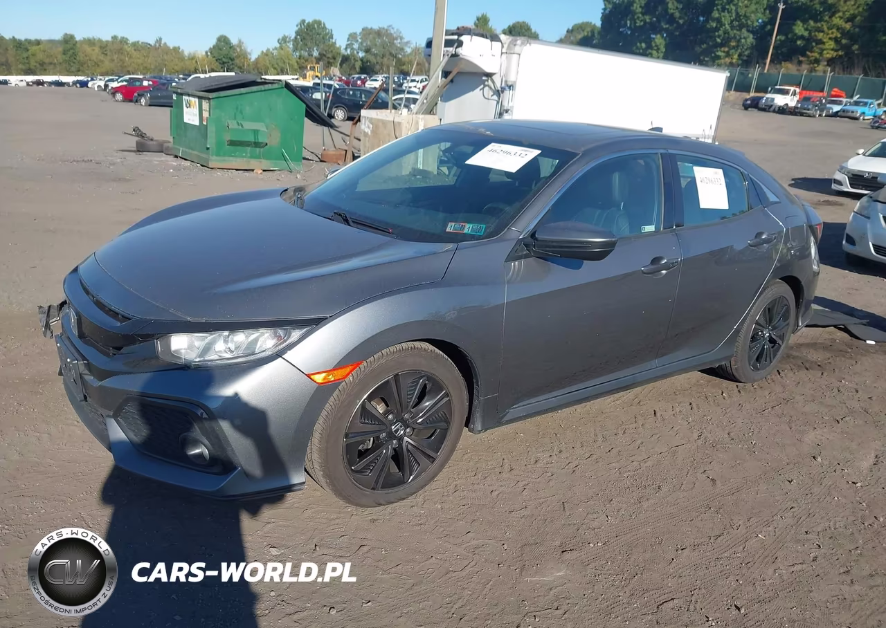 2018 Honda Civic Ex-L VIN:SHHFK7H7XJU427928 - 2