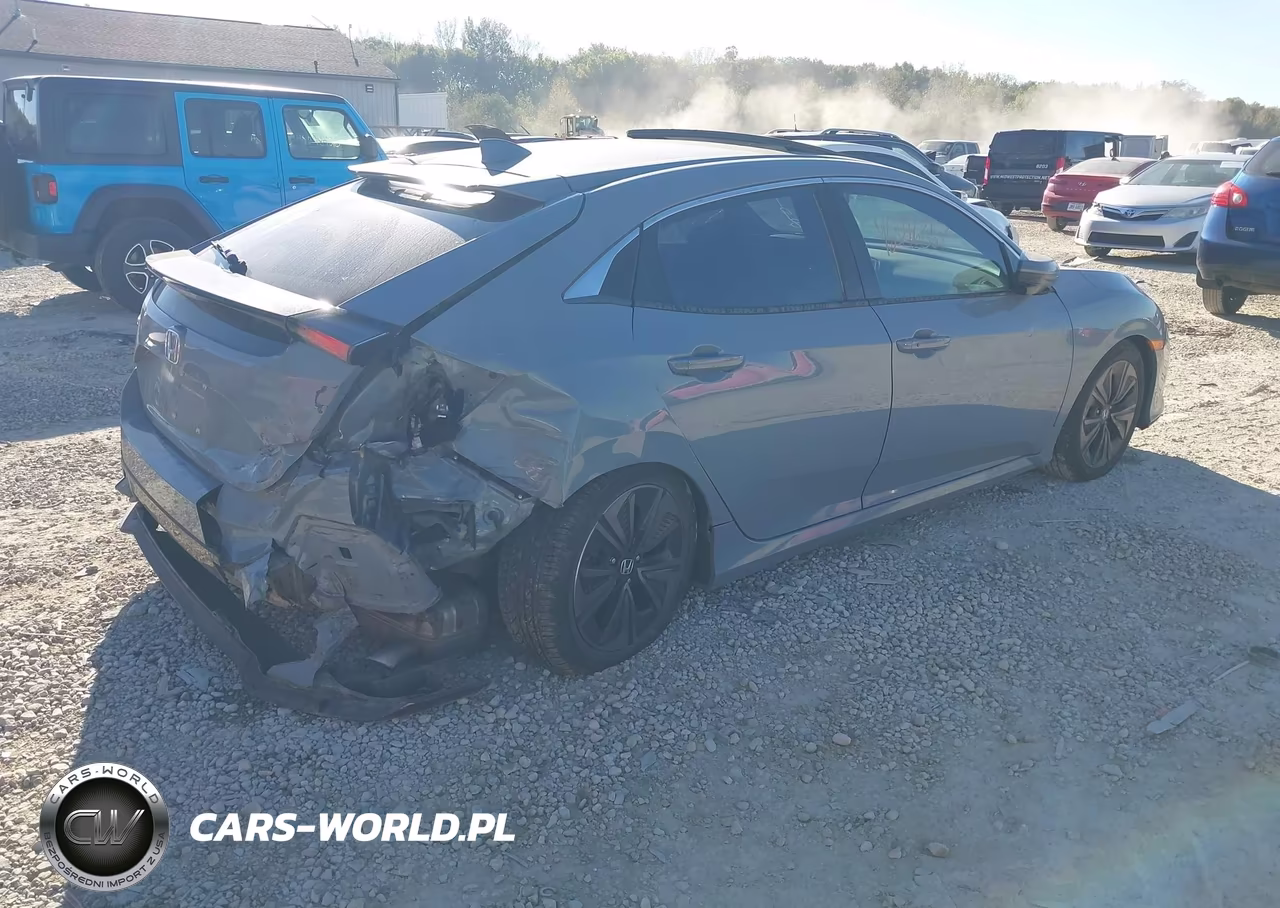 2017 Honda Civic Ex-L VIN:SHHFK7H76HU201198 - 4