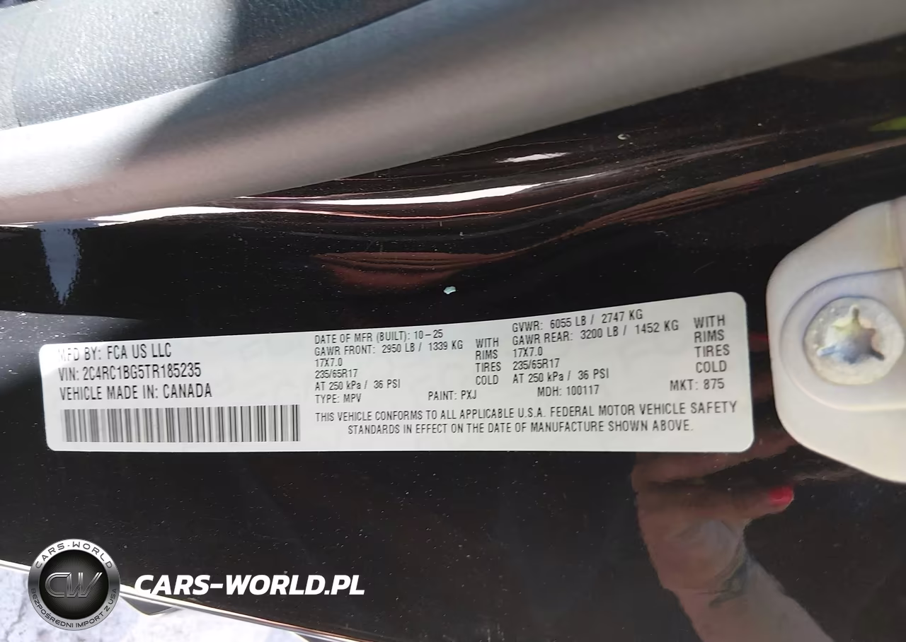2026 Chrysler Pacifica Select VIN:2C4RC1BG5TR185235 - 9
