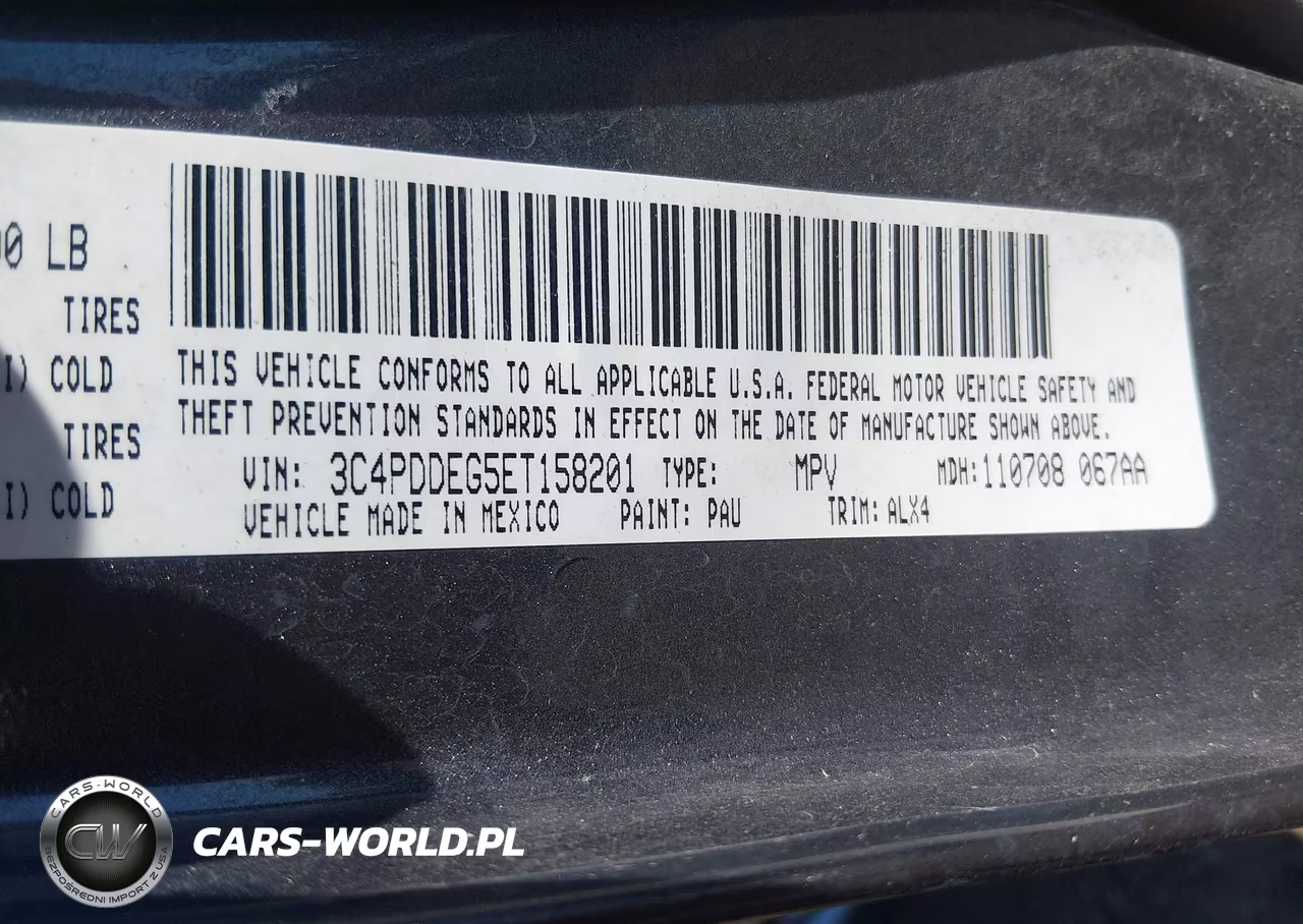 2014 Dodge Journey R-T VIN:3C4PDDEG5ET158201 - 9