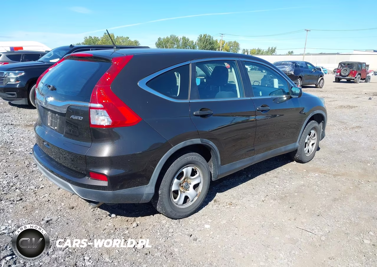 2015 Honda Cr-V Lx VIN:5J6RM4H3XFL013051 - 4