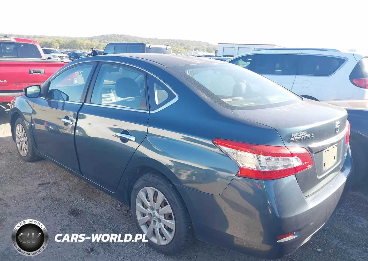 2014 Nissan Sentra Sv VIN:3N1AB7AP4EY263711 - 3