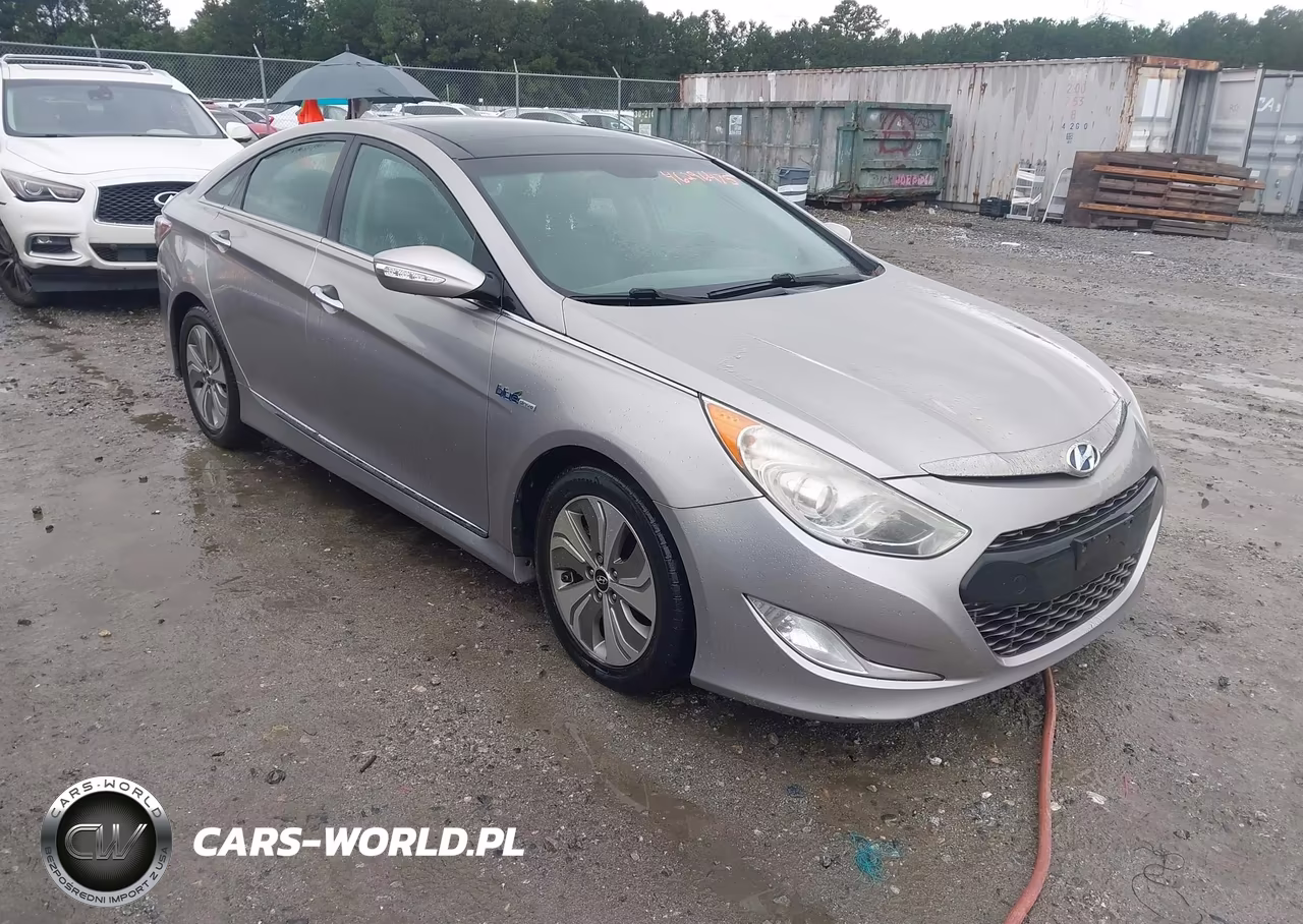 2013 Hyundai Sonata Hybrid Limited VIN:KMHEC4A42DA070732 - 1