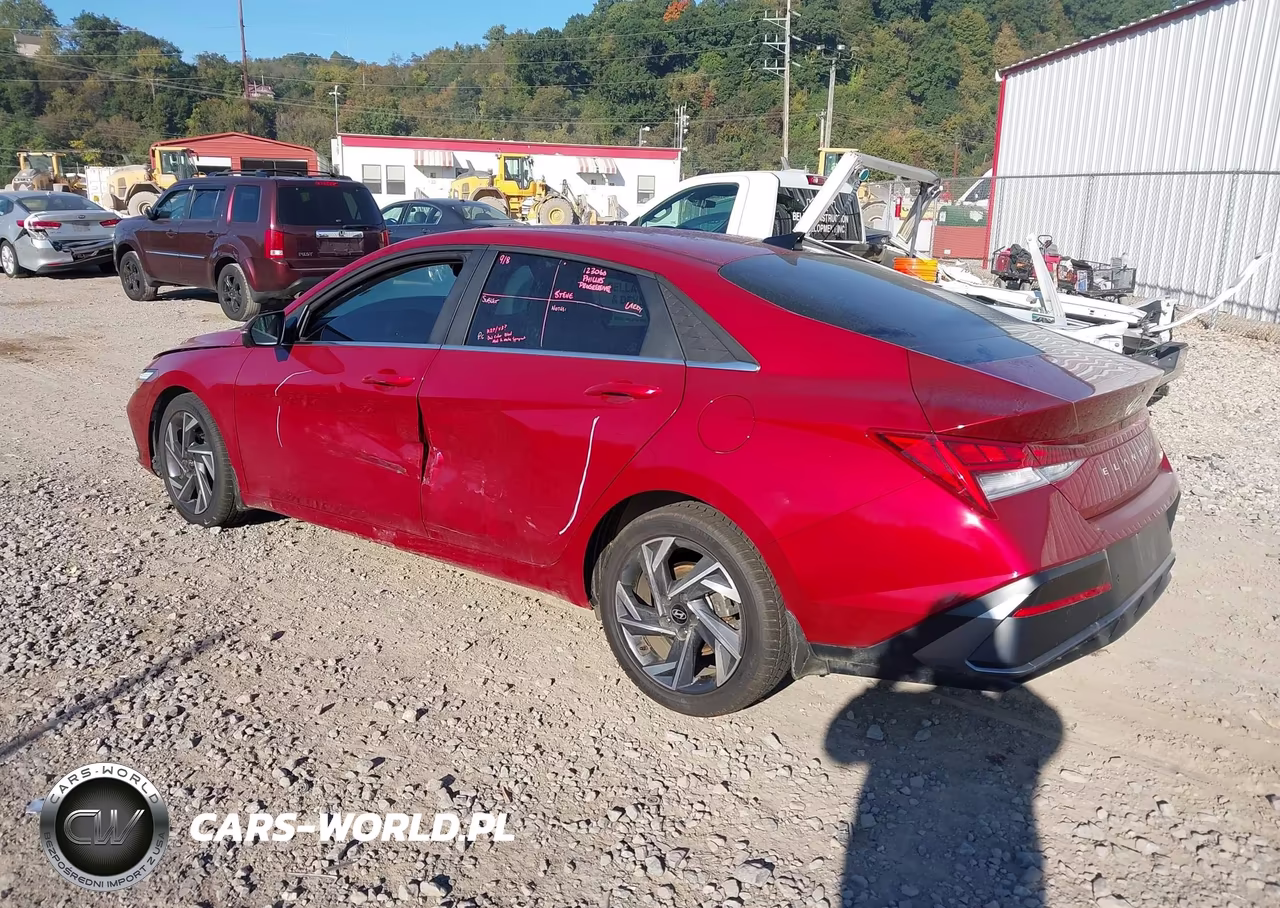 2024 Hyundai Elantra Limited VIN:KMHLP4DG4RU825855 - 3