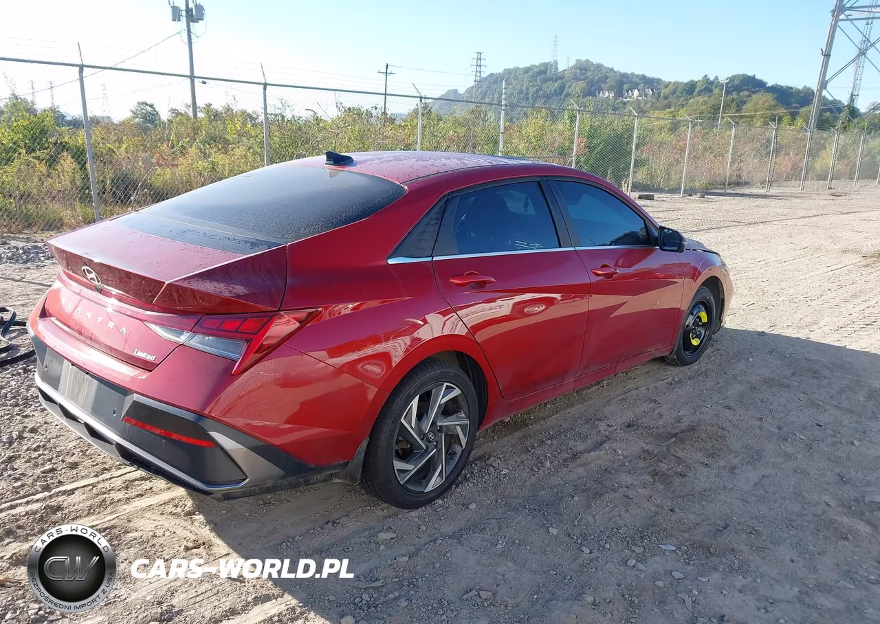 2024 Hyundai Elantra Limited VIN:KMHLP4DG4RU825855 - 4