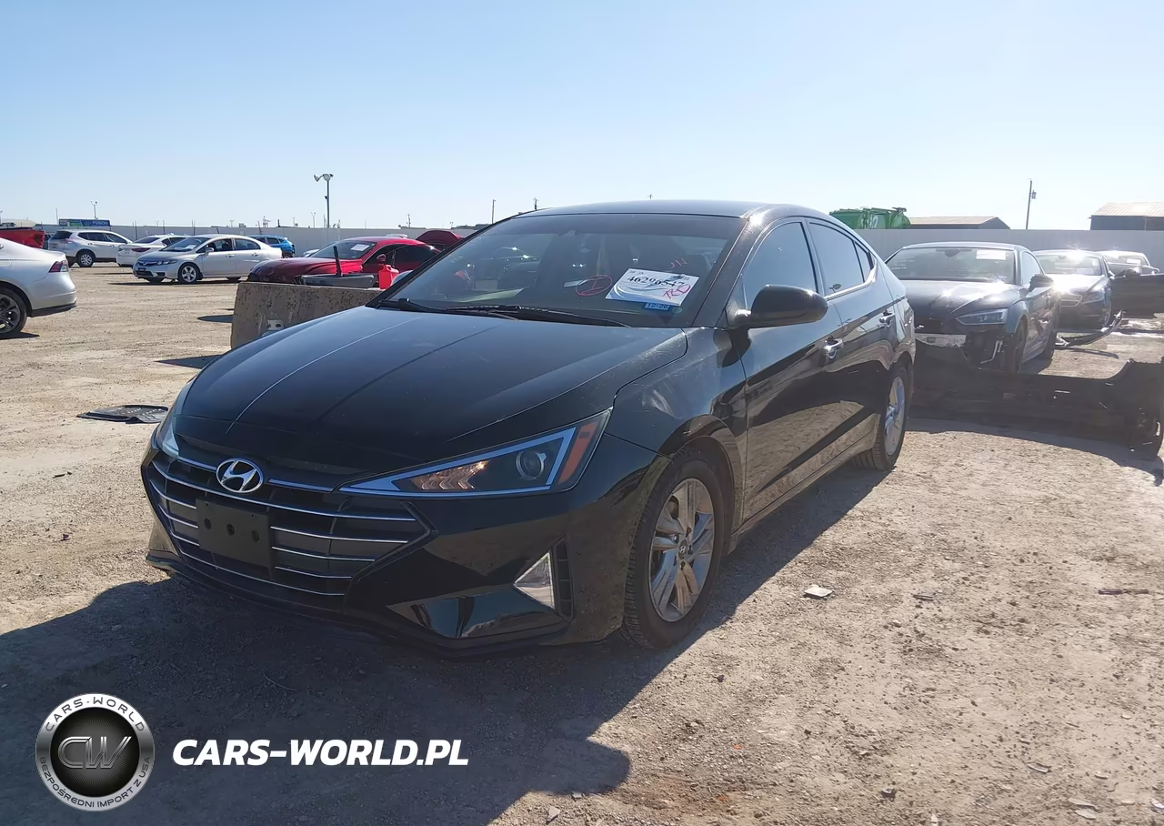2019 Hyundai Elantra Sel VIN:5NPD84LF2KH493770 - 2