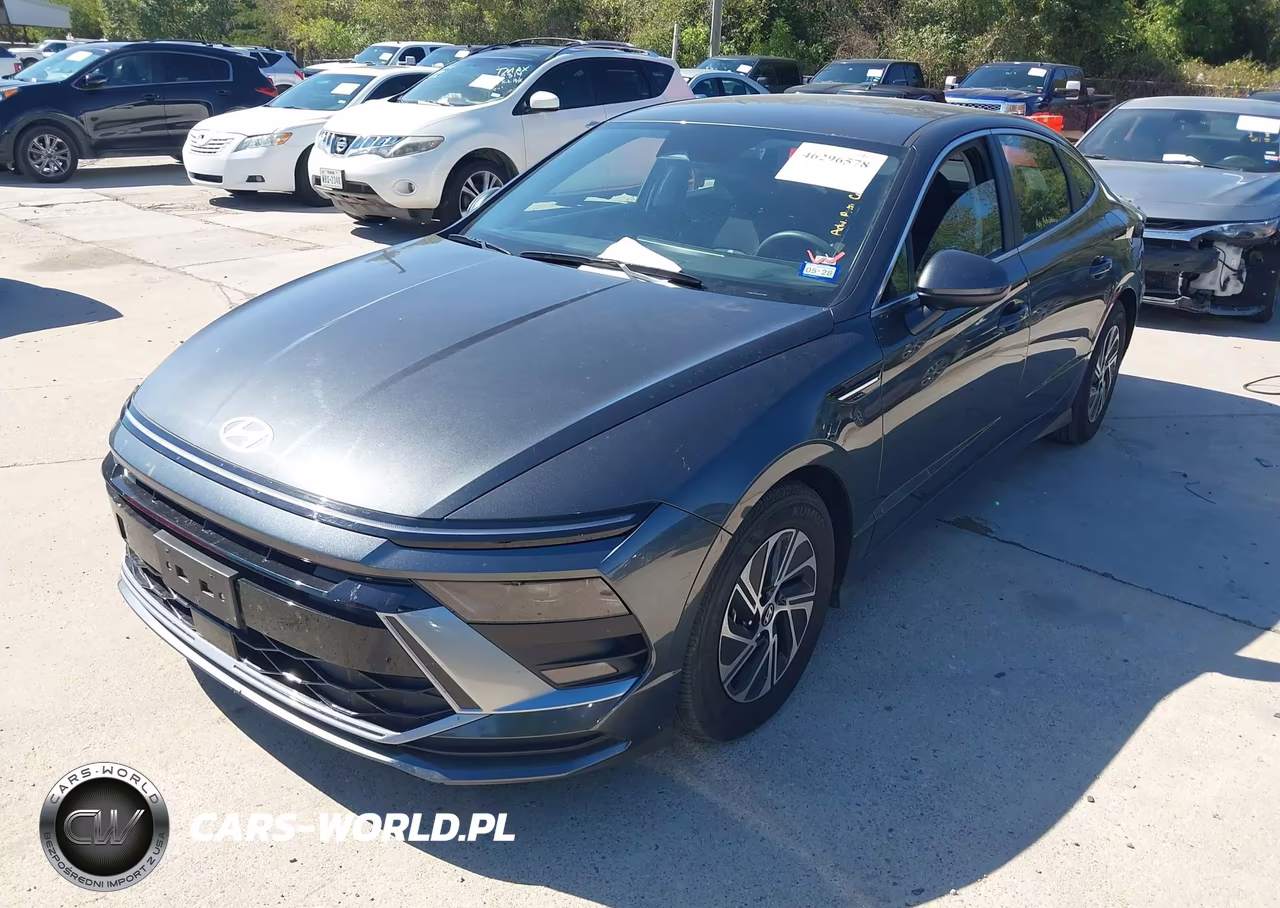 2026 Hyundai Sonata Hybrid Blue VIN:KMHL24JJ2TA173647 - 2