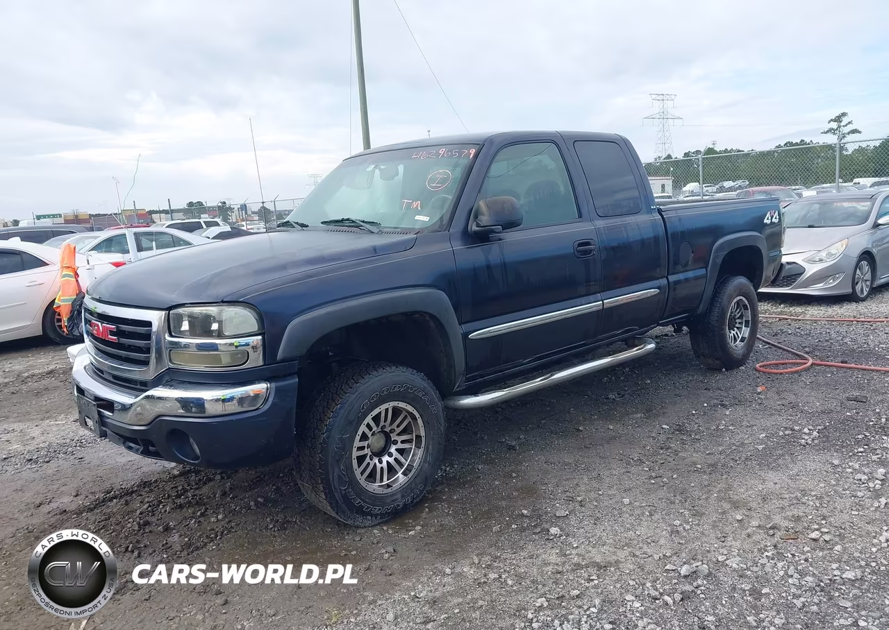 2006 GMC Sierra 2500Hd Sle1 VIN:1GTHK29U46E229582 - 2