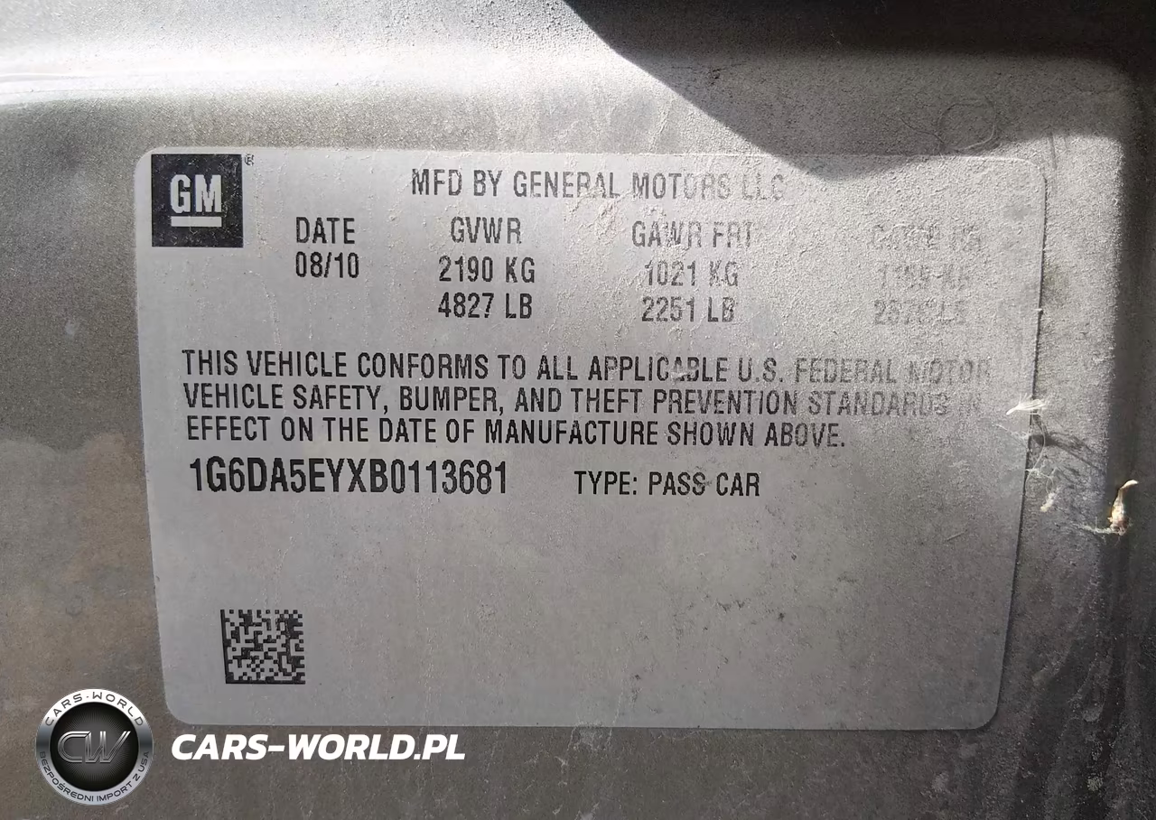 2011 Cadillac Cts VIN:1G6DA5EYXB0113681 - 9