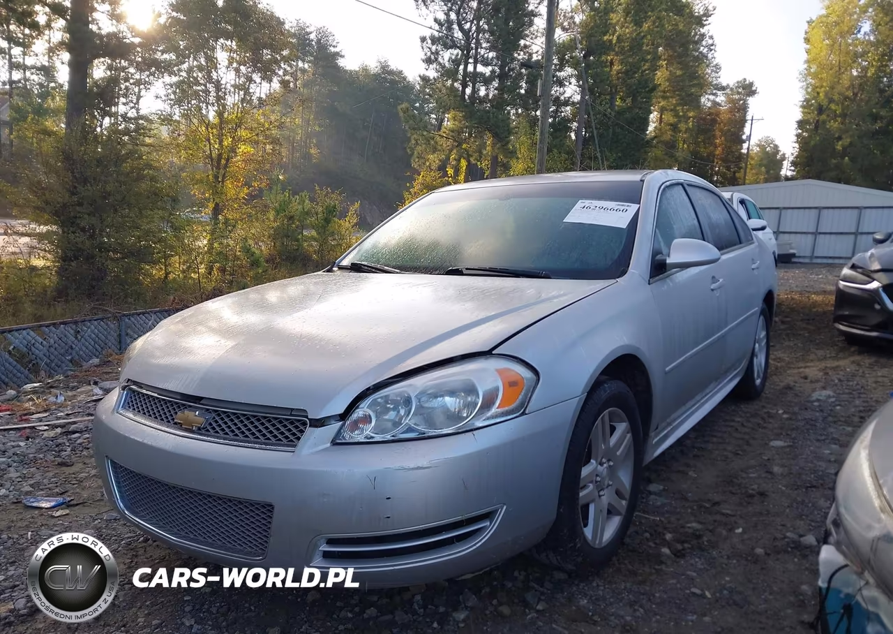 2016 Chevrolet Impala Limited Lt VIN:2G1WB5E36G1102317 - 2
