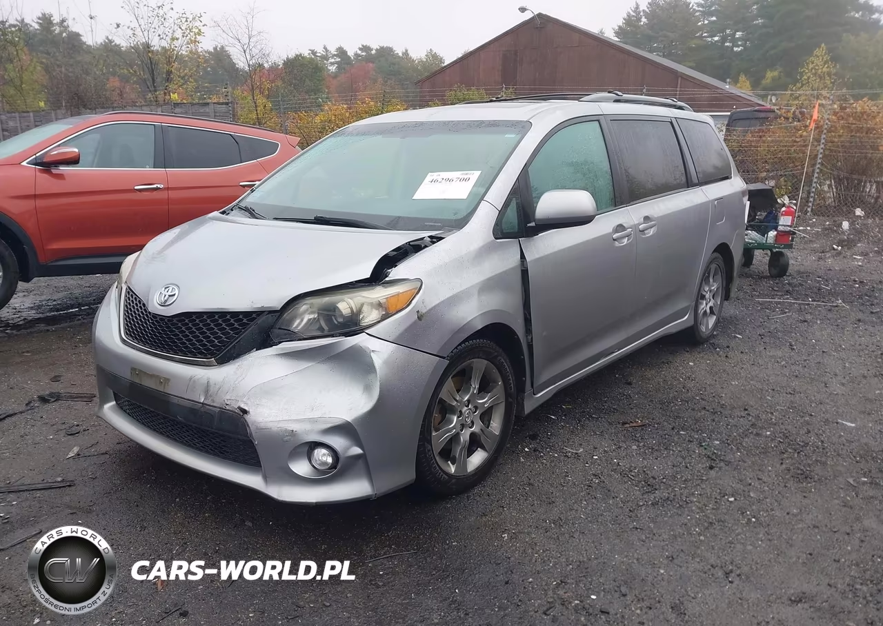 2011 Toyota Sienna Se VIN:5TDXK3DCXBS037703 - 2