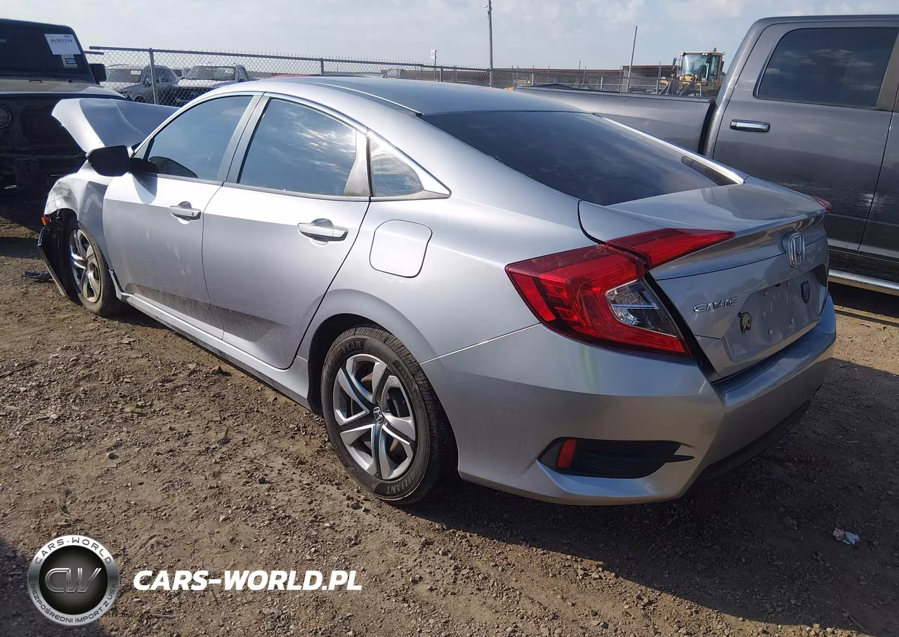 2018 Honda Civic Lx VIN:2HGFC2F52JH557636 - 3