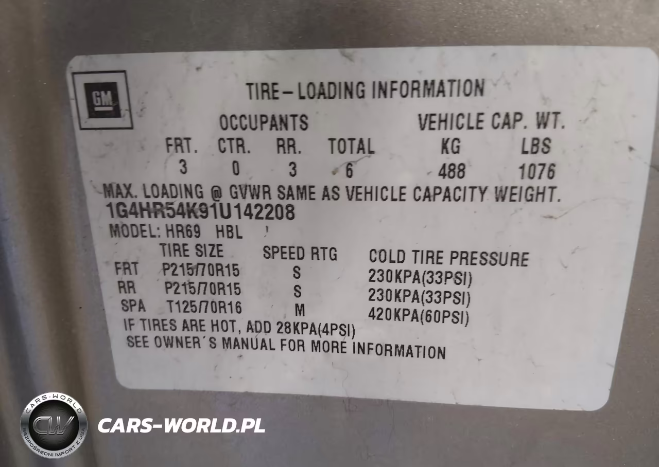 2001 Buick Lesabre Limited VIN:1G4HR54K91U142208 - 9