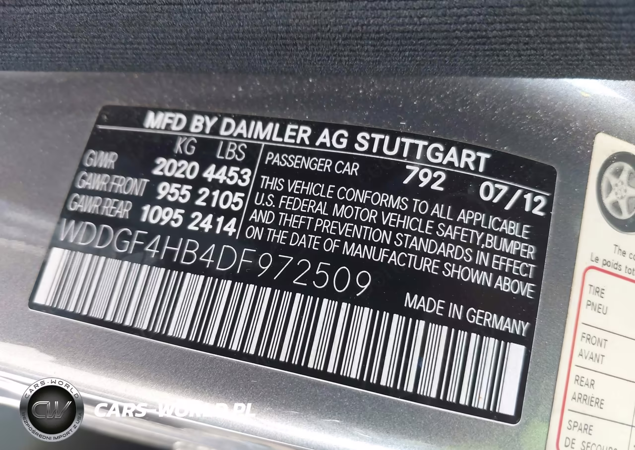 2013 Mercedes-Benz C 250 Sport VIN:WDDGF4HB4DF972509 - 9