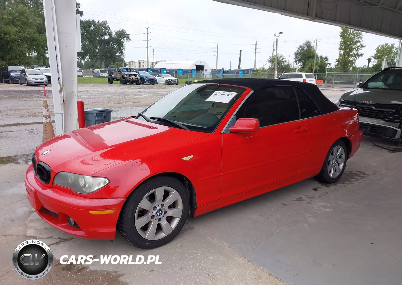 2005 BMW 325Ci VIN:WBABW33425PL34243 - 2